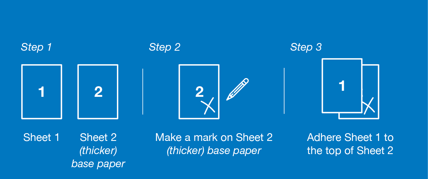 how to print and make security paper
