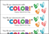 You fill our classroom with color.