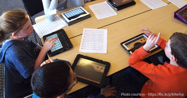 Using tablets in the classroom