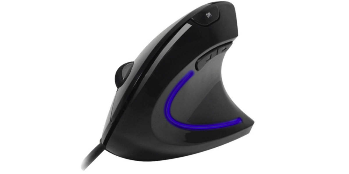 AdessoÂ® iMouse E1 Vertical Ergonomic Illuminated USB Mouse