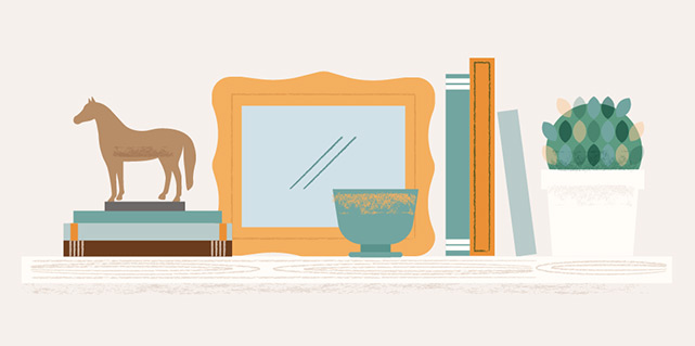 How to Style A Bookshelf