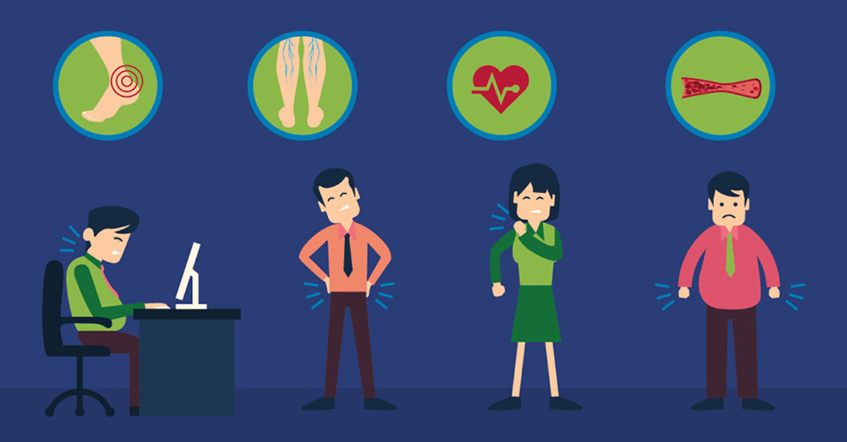 Sit Pretty or Stand Tall? The Advantages and Drawbacks to Staying on Your Feet at Work