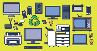 How to recycle electronics