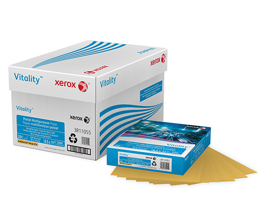 Xerox® Goldenrod Multipurpose Pastel Paper