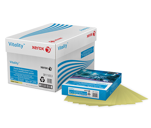 Xerox® Yellow Multipurpose Pastel Paper
