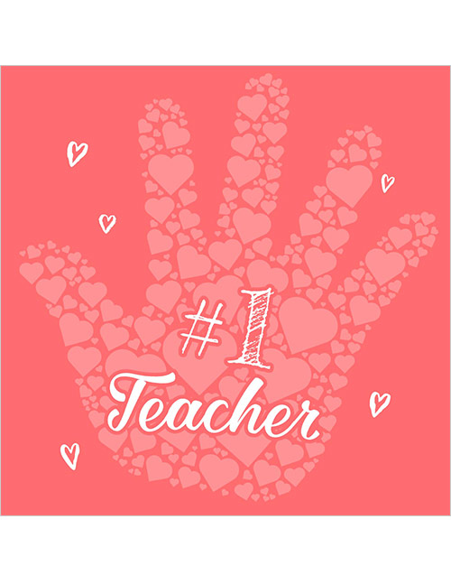 Teacher Appreciation high five