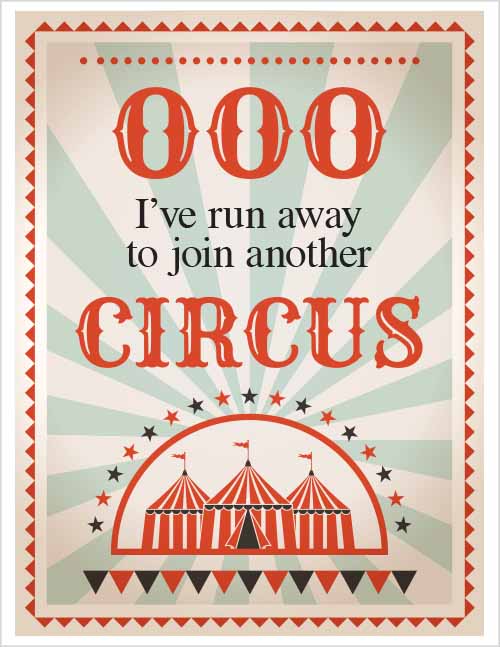 Office morale–out of office circus