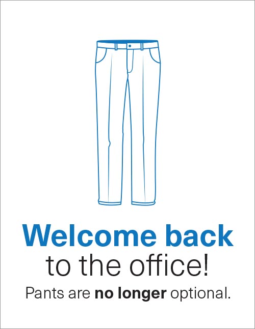 welcome back pants