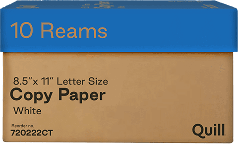 Quill Brand® copy paper carton