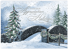 Image of custom holiday card