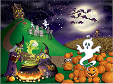 Image of halloween deco