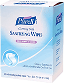 Image of Purell wipes