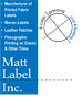 Matt Label Inc logo
