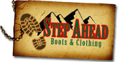 Step Ahead Boots And Clothing logo