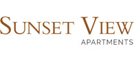 Sunset View Apartments logo