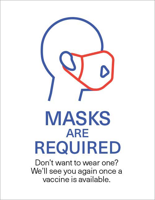 Bold Masks sign