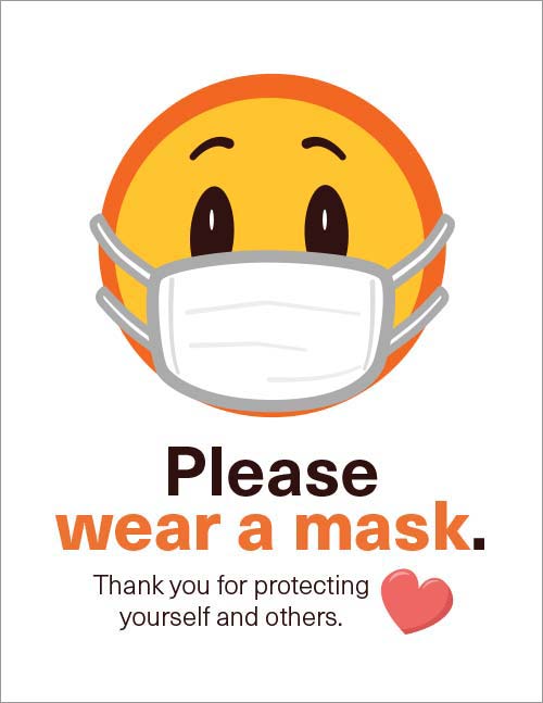 Emoji Fun Masks sign