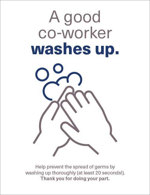 Good Coworke signr Handwashing
