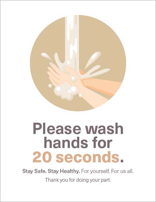 Sof signt Illustration Kids Handwashing