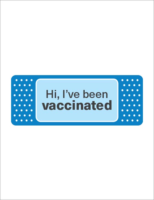 Vaccination Sticker Sheet 9